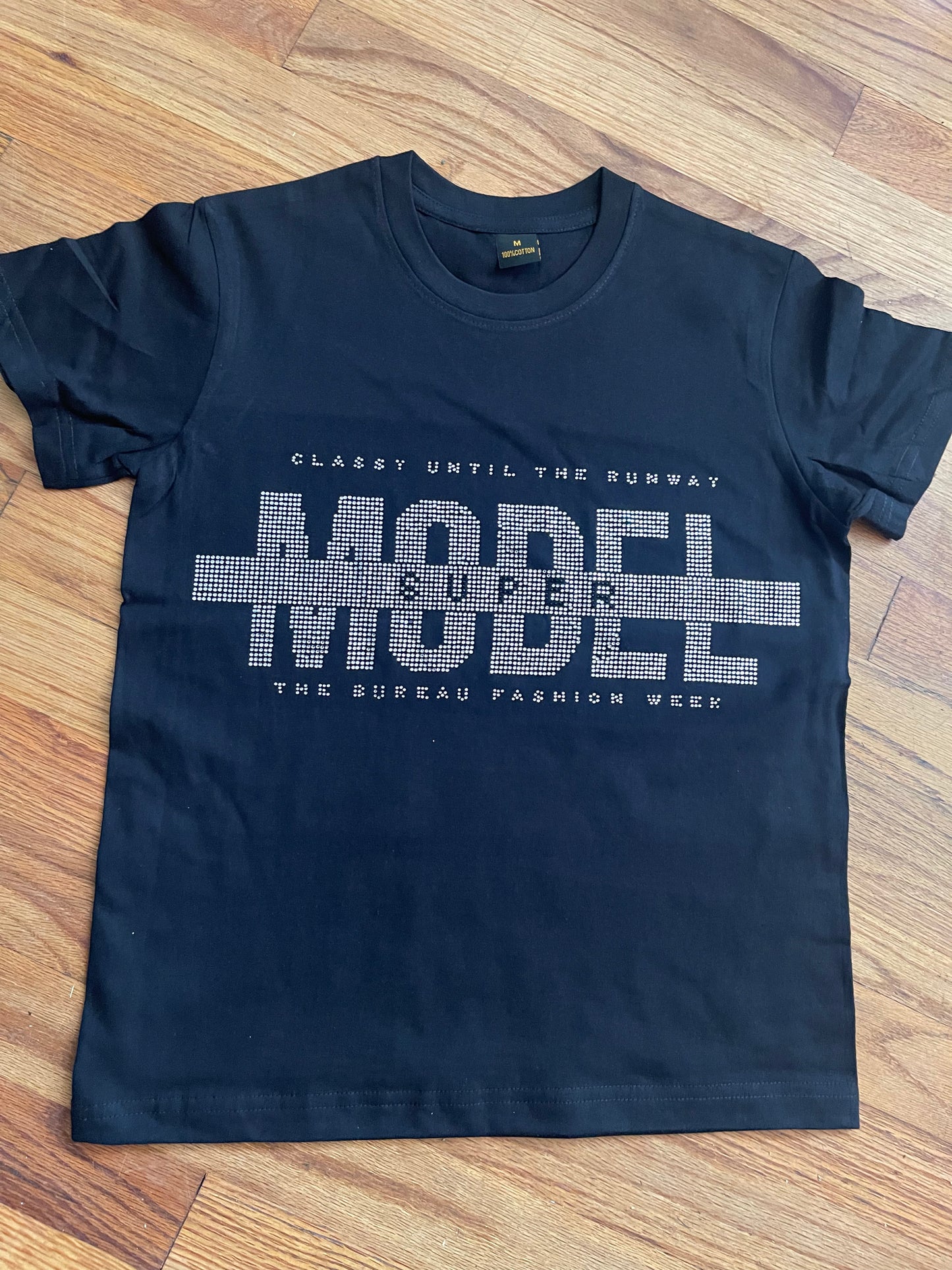 Super Model Rhinestone T-Shirt